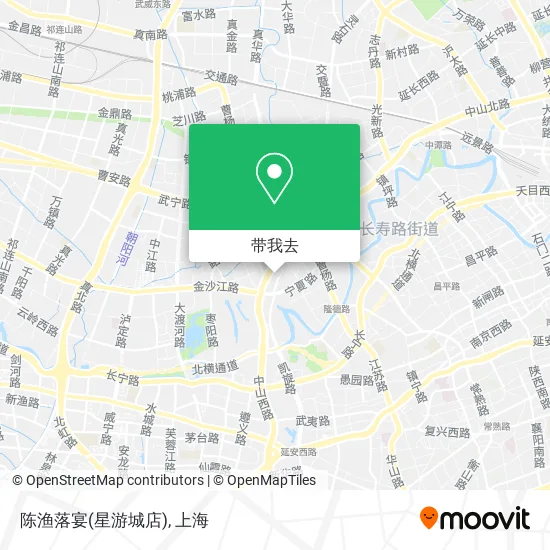 陈渔落宴(星游城店)地图
