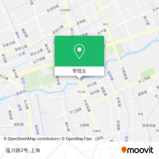 蕴川路2号地图