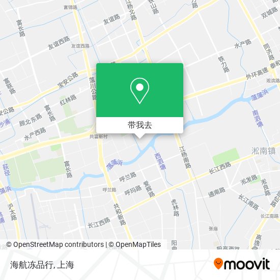 海航冻品行地图
