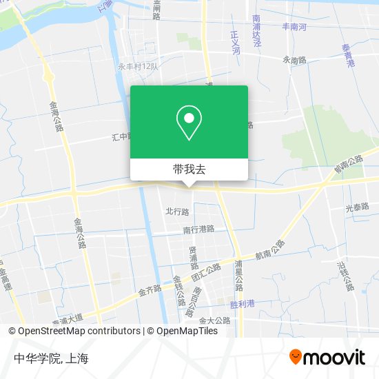 中华学院地图