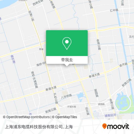 上海浦东电缆科技股份有限公司地图