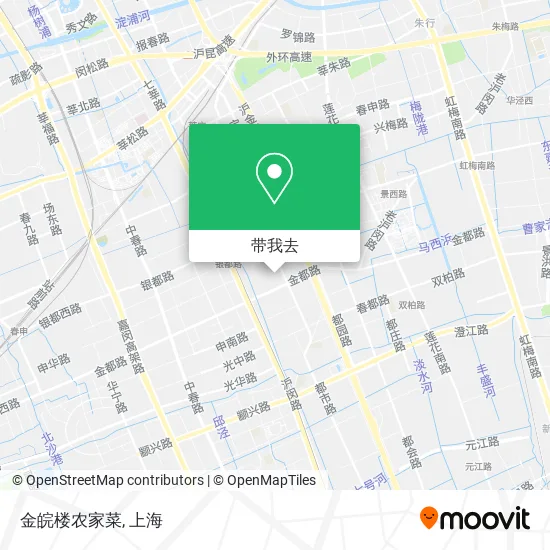 金皖楼农家菜地图