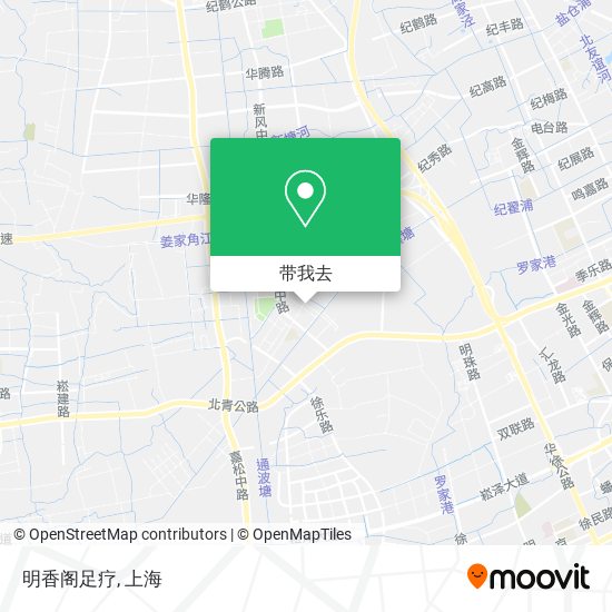 明香阁足疗地图
