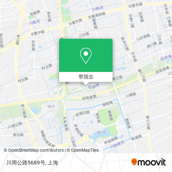 川周公路5689号地图