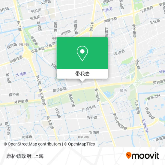 康桥镇政府地图
