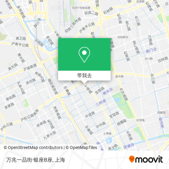 万兆一品街·银座B座地图