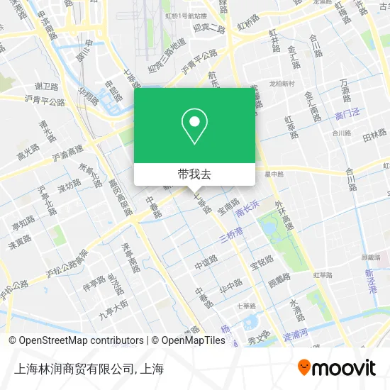 上海林润商贸有限公司地图