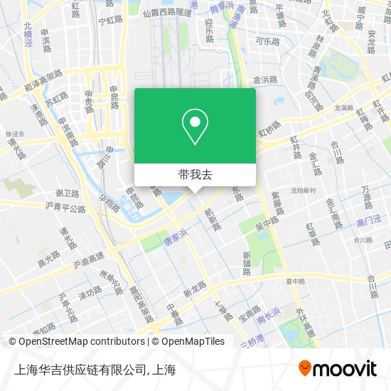 上海华吉供应链有限公司地图