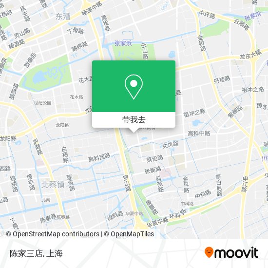 陈家三店地图