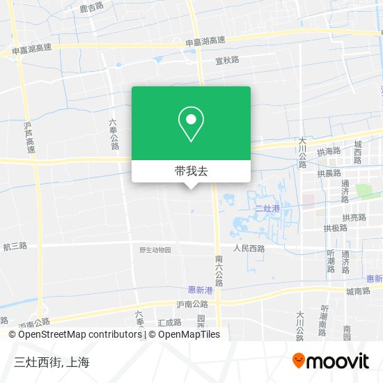 三灶西街地图