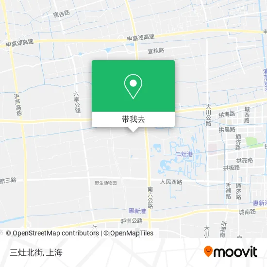 三灶北街地图