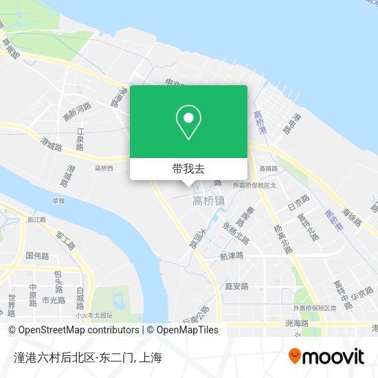 潼港六村后北区-东二门地图