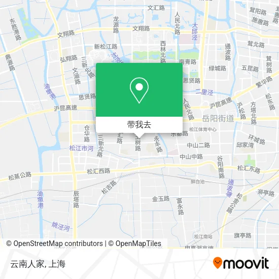 云南人家地图