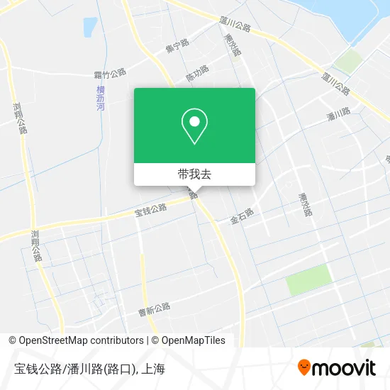 宝钱公路/潘川路(路口)地图