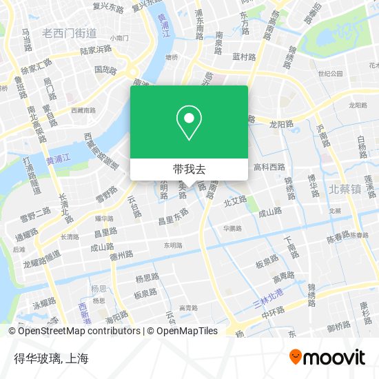 得华玻璃地图