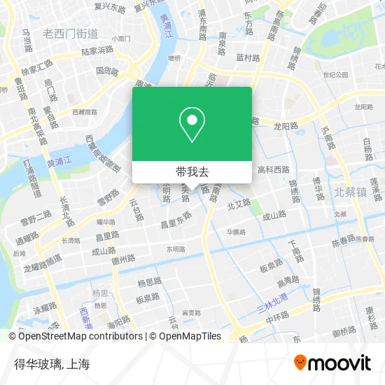 得华玻璃地图