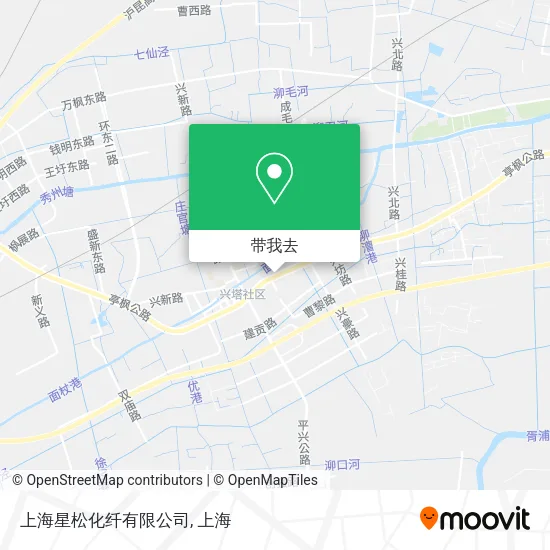 上海星松化纤有限公司地图