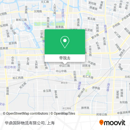 华鼎国际物流有限公司地图