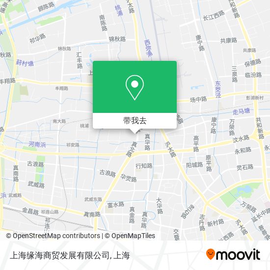上海缘海商贸发展有限公司地图