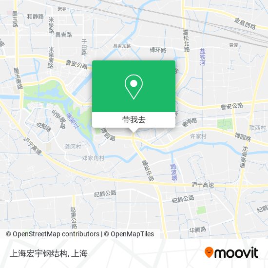 上海宏宇钢结构地图