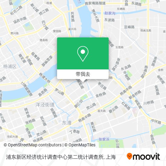 浦东新区经济统计调查中心第二统计调查所地图
