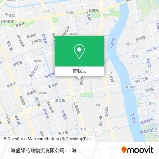 上海盛际沁通物流有限公司地图