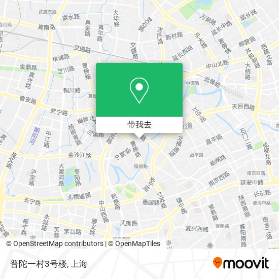 普陀一村3号楼地图