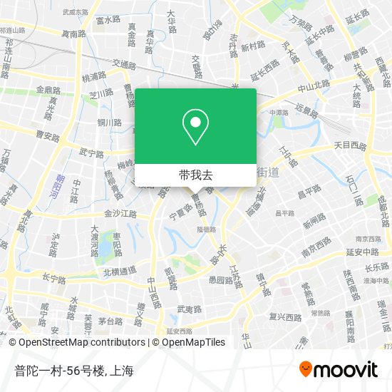 普陀一村-56号楼地图