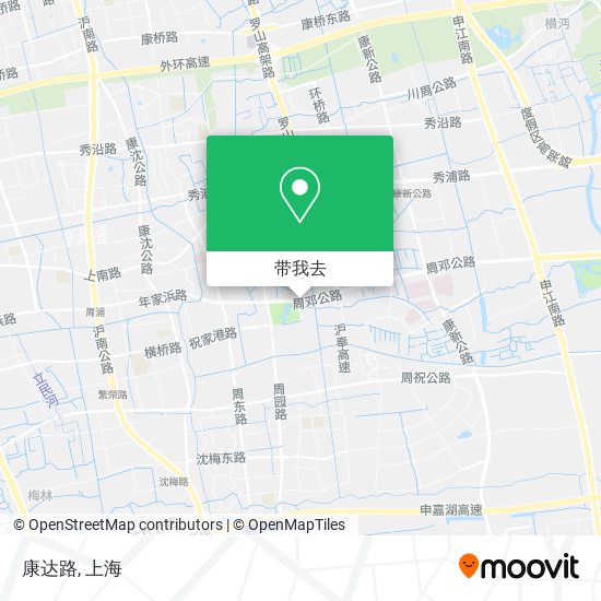 康达路地图