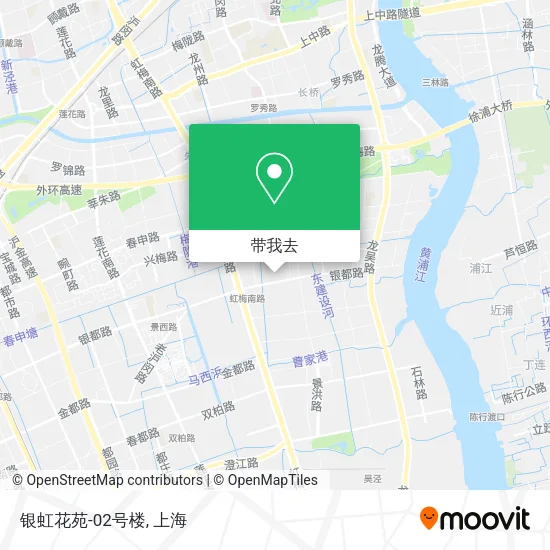 银虹花苑-02号楼地图