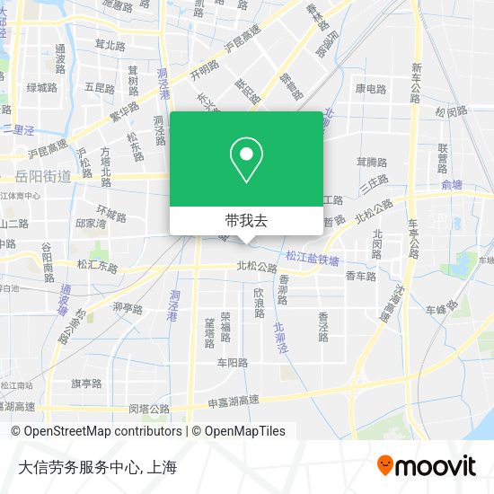 大信劳务服务中心地图