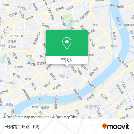 长阳路兰州路地图