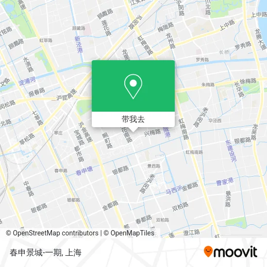 春申景城-一期地图