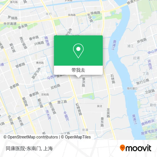 同康医院-东南门地图