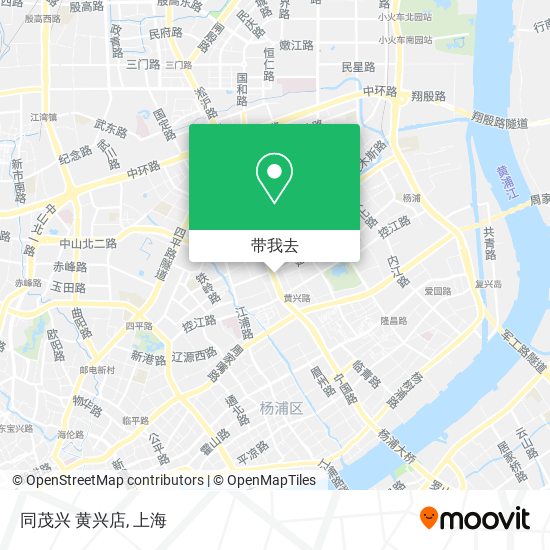 同茂兴 黄兴店地图