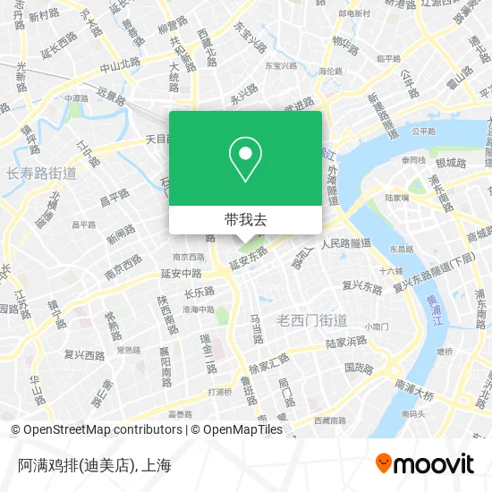 阿满鸡排(迪美店)地图