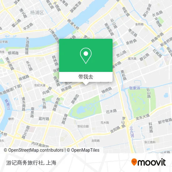 游记商务旅行社地图