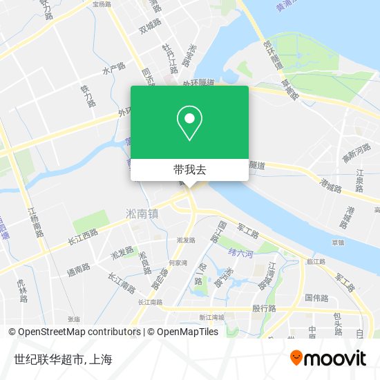世纪联华超市地图
