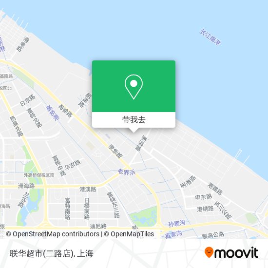 联华超市(二路店)地图