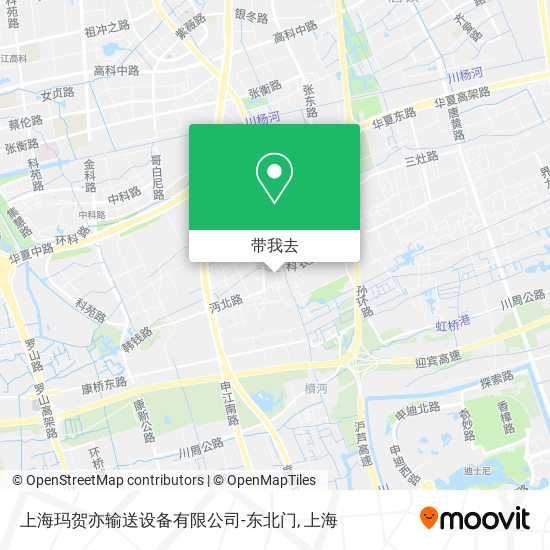 上海玛贺亦输送设备有限公司-东北门地图