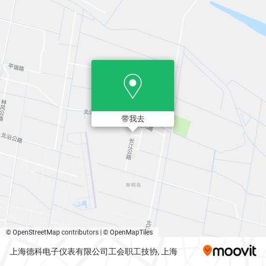 上海德科电子仪表有限公司工会职工技协地图