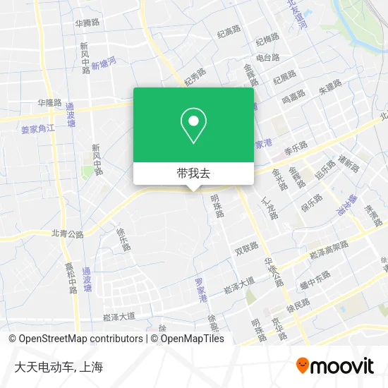 大天电动车地图