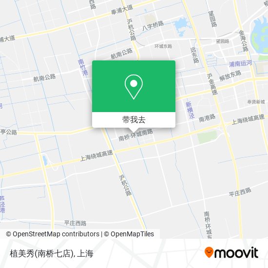 植美秀(南桥七店)地图