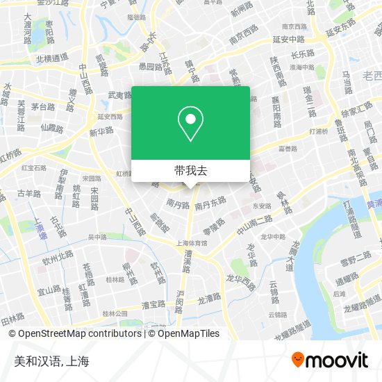 美和汉语地图