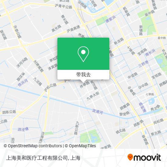上海美和医疗工程有限公司地图