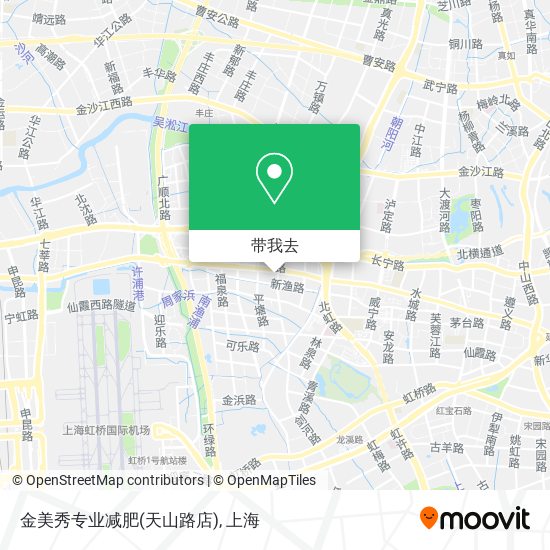 金美秀专业减肥(天山路店)地图