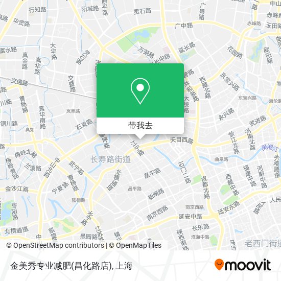 金美秀专业减肥(昌化路店)地图