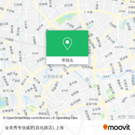 金美秀专业减肥(昌化路店)地图