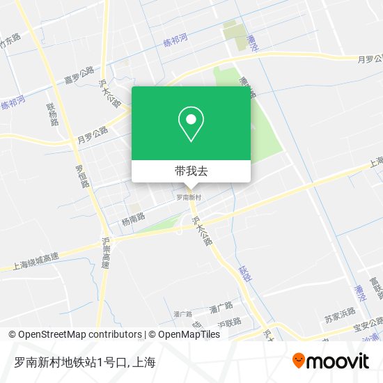 罗南新村地铁站1号口地图