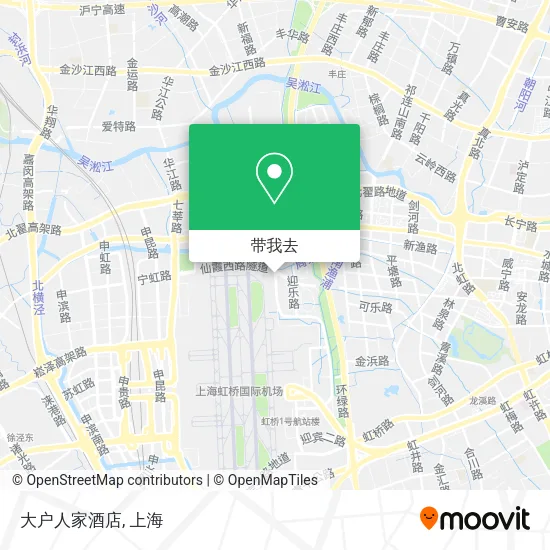 大户人家酒店地图